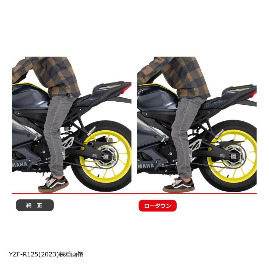 EFFEX (エフェックス) ローダウンキット 20mmダウン MT-125 23/YZF-R125 23 PHA383D | EFFEX | 05