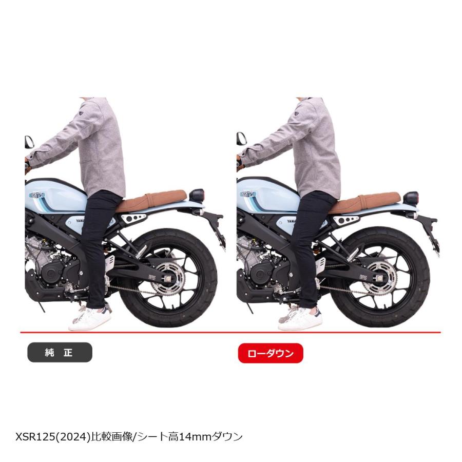 EFFEX (エフェックス) ローダウンキット 14mmダウン XSR125 24 PHA384D | EFFEX | 02