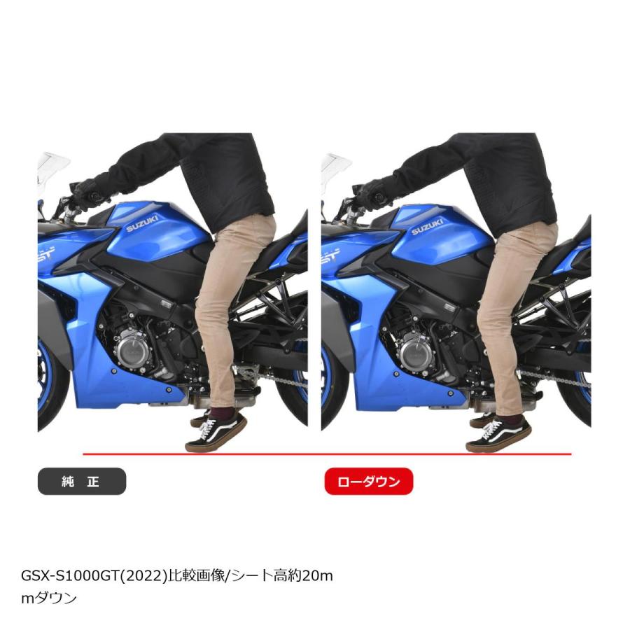 EFFEX (エフェックス) ローダウンコンプキット 20mmダウン GSX-S1000GT KATANA GSX-S1000/F ABS PHA542D-SET | EFFEX | 02