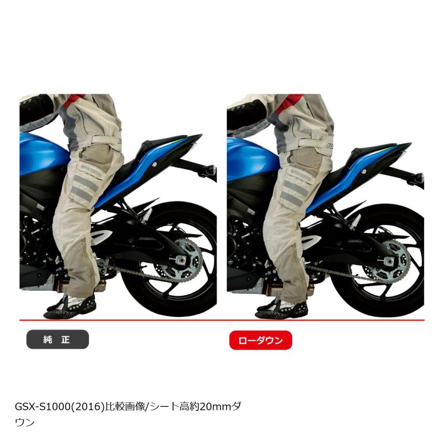EFFEX (エフェックス) ローダウンコンプキット 20mmダウン GSX-S1000GT KATANA GSX-S1000/F ABS PHA542D-SET | EFFEX | 05