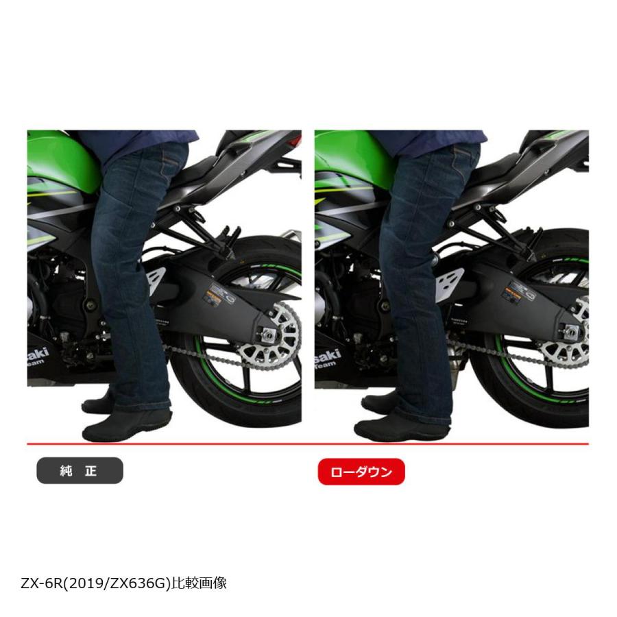 EFFEX (エフェックス) ローダウンキット 20mmダウン ZX-6R Z800 PHA747D | EFFEX | 01