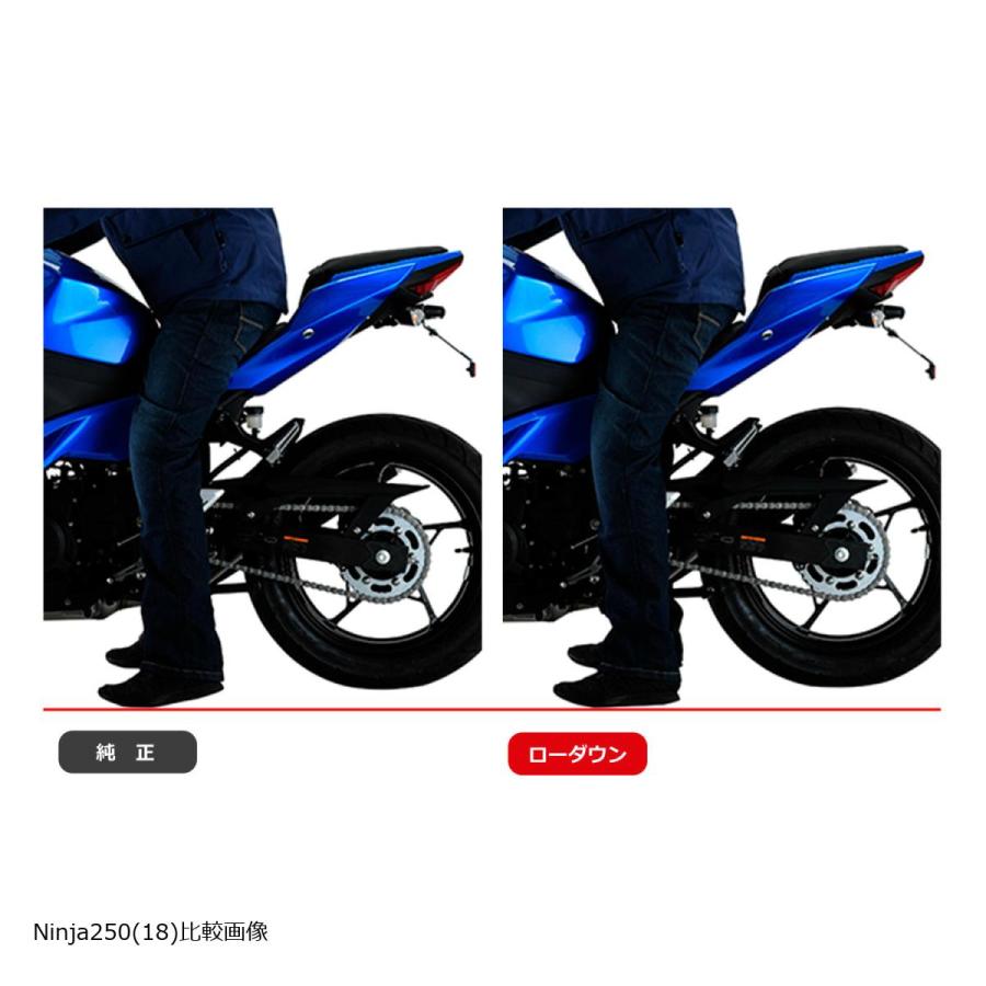EFFEX (エフェックス) ローダウンキット 20mmダウン Ninja400/250 Z400/250 PHA763D | EFFEX | 02