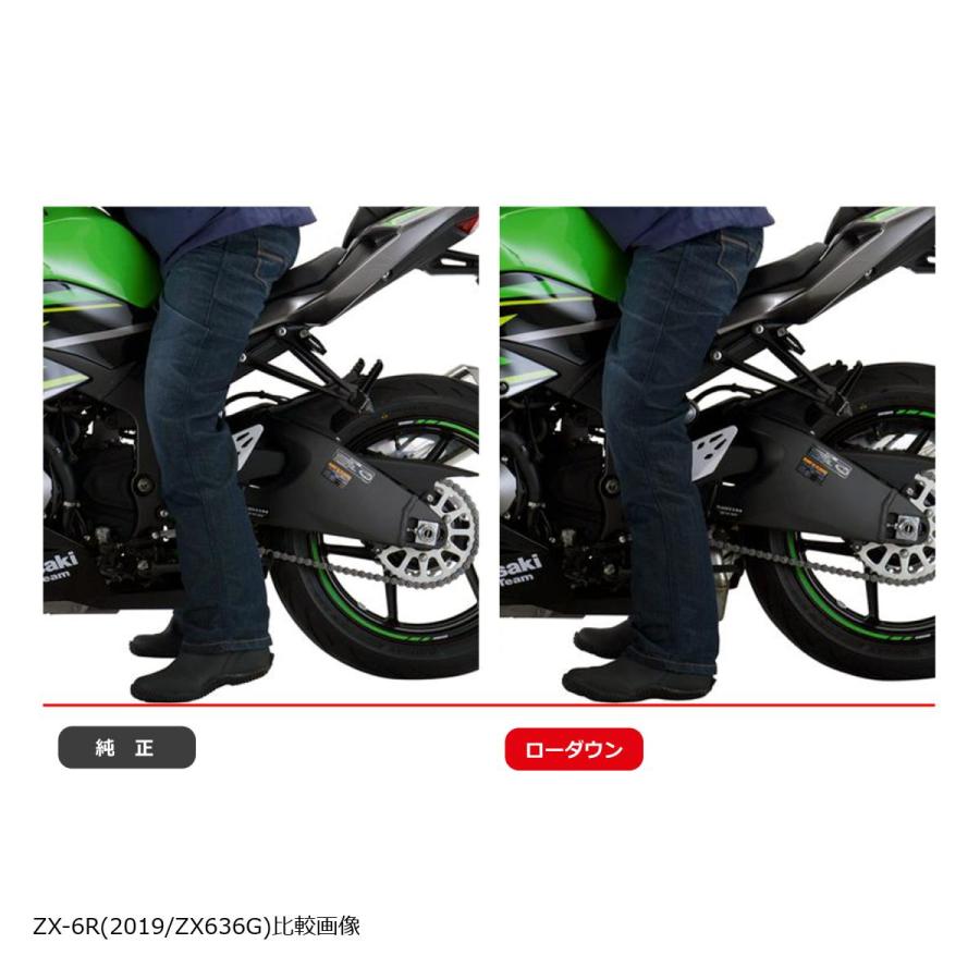 EFFEX (エフェックス) ローダウンコンプキット 20mmダウン ZX-6R PHA767D-SET | EFFEX | 01