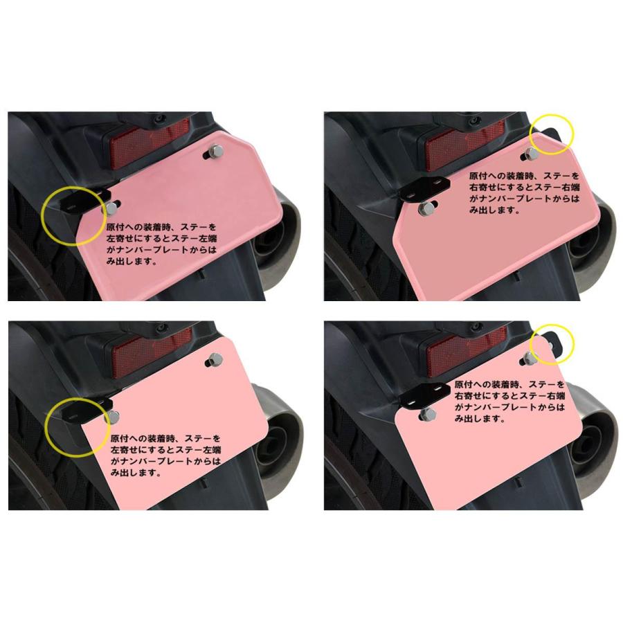 Plot (プロト) ドラレコカメラステー ナンバー左上 ナンバーマウントタイプ ミツバ KIJIMA (キジマ) Daytona (デイトナ) DRS001 | plot | 07