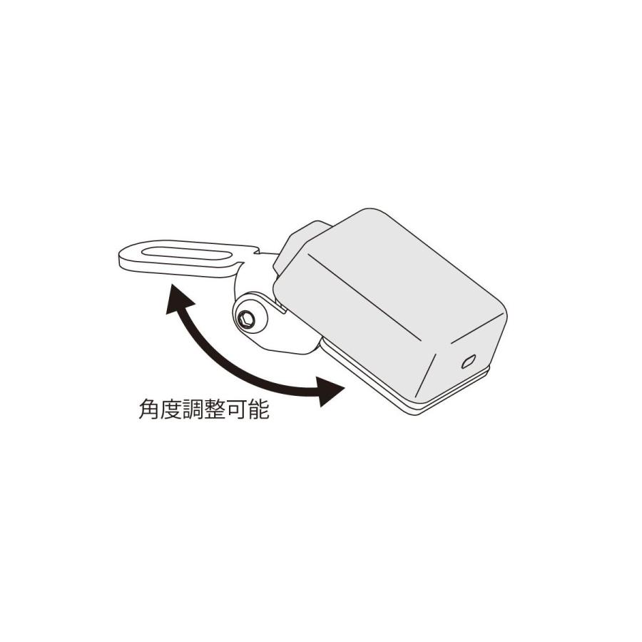 Plot (プロト) ETCアンテナステーDタイプ2.0対応 M6ボルト1/4インチボルト固定タイプ　角度調整 ETC204 | plot | 07