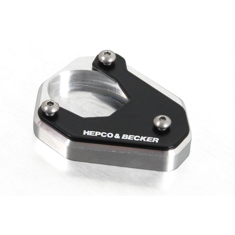 [特価品]ヘプコアンドベッカー サイドスタンド エンラージメント Versys650 15-25 42112522 00 91 | ヘプコ＆ベッカー