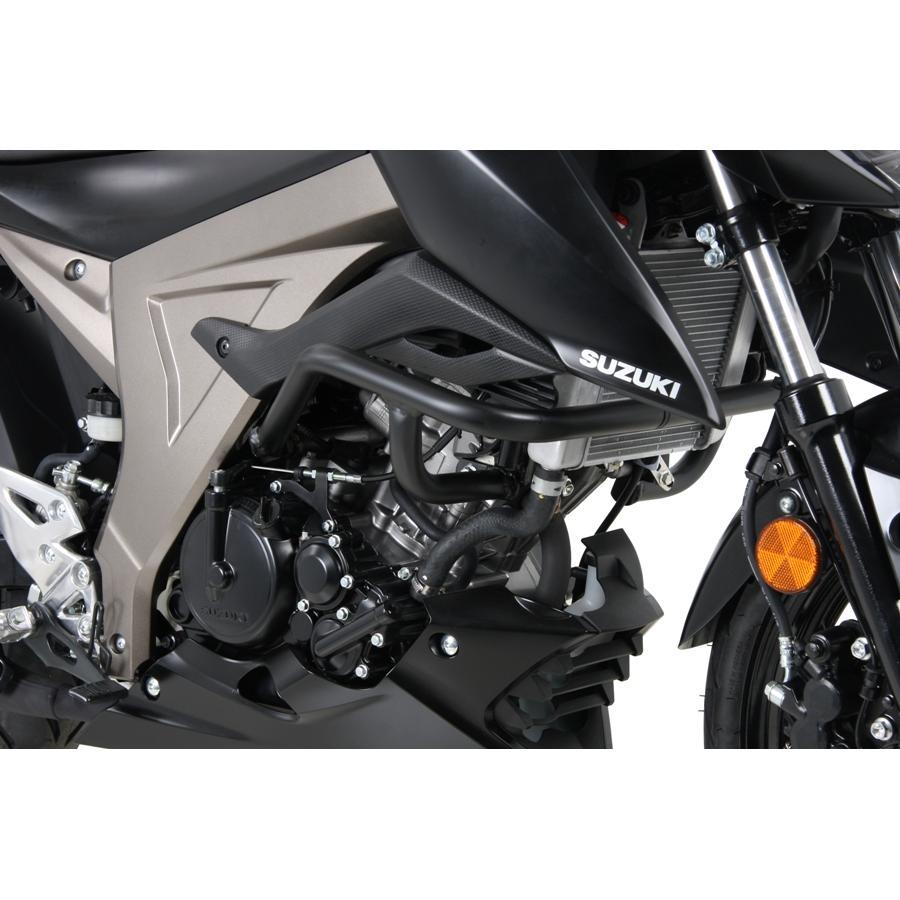 ヘプコ&ベッカー エンジンガード ブラック GSX-S125 5013536 00 01 | ヘプコ＆ベッカー | 01