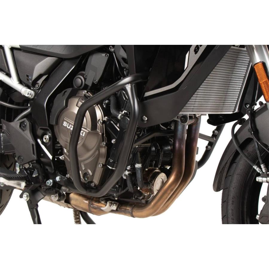 ヘプコ&ベッカー エンジンガード ブラック V-Strom800 5013553 00 01 | ヘプコ＆ベッカー