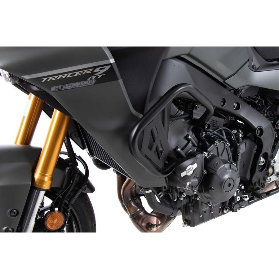 ヘプコ&ベッカー エンジンガード ブラック クラッシュパッド付 TRACER9/GT/+ MT-09/SP 5014572 00 01 | ヘプコ＆ベッカー | 01