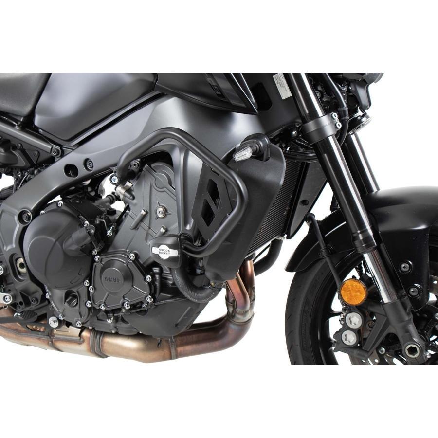 ヘプコ&ベッカー エンジンガード ブラック クラッシュパッド付 TRACER9/GT/+ MT-09/SP 5014572 00 01 | ヘプコ＆ベッカー | 03