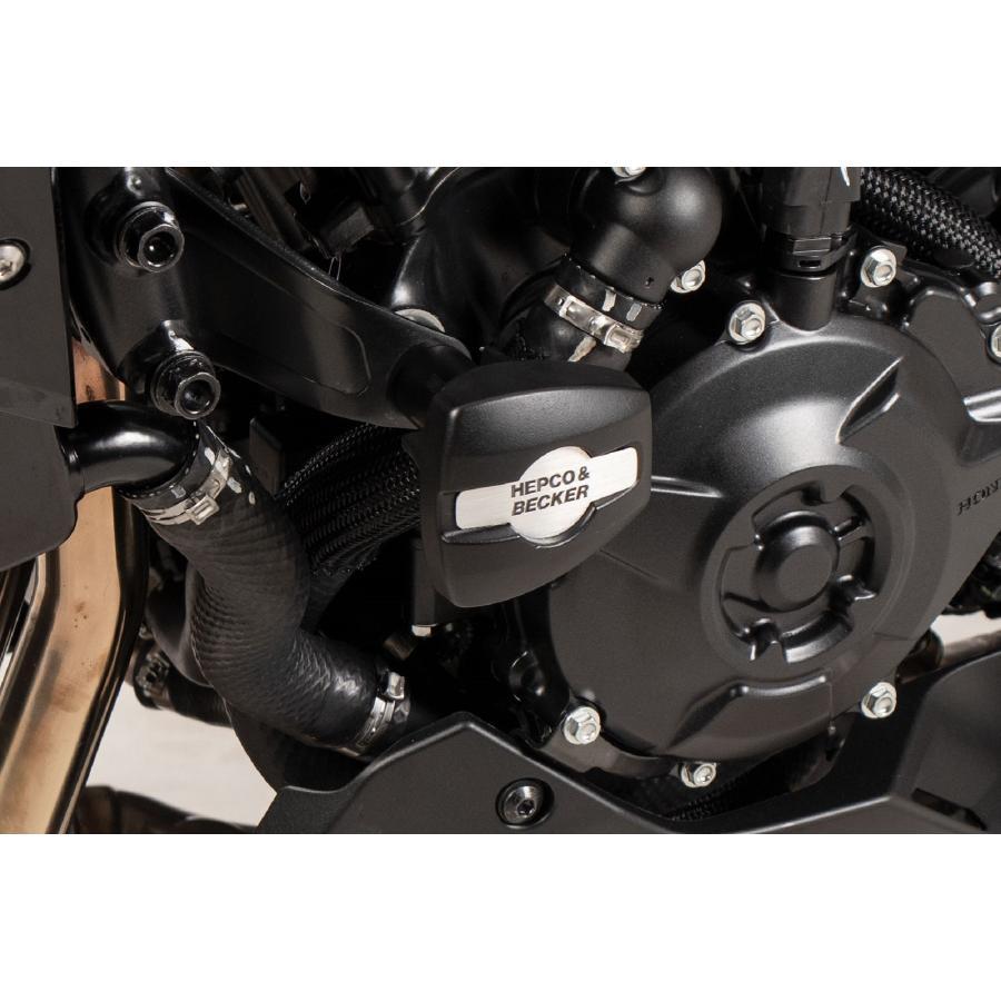 ヘプコ&ベッカー クラッシュパッド ブラック CB1000 HオレンジET/SP 25- 5079552 00 01 | ヘプコ＆ベッカー