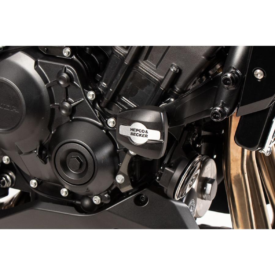 ヘプコ&ベッカー クラッシュパッド ブラック CB1000 HオレンジET/SP 25- 5079552 00 01 | ヘプコ＆ベッカー | 01