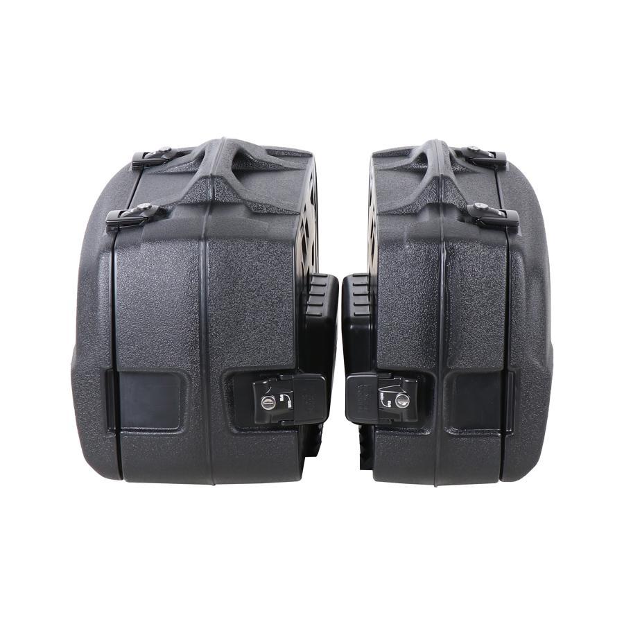 ヘプコ&ベッカー サイドケース ジュニア エンデューロセット 右30L/左40L ブラック 610037 00 01 | ヘプコ＆ベッカー | 01