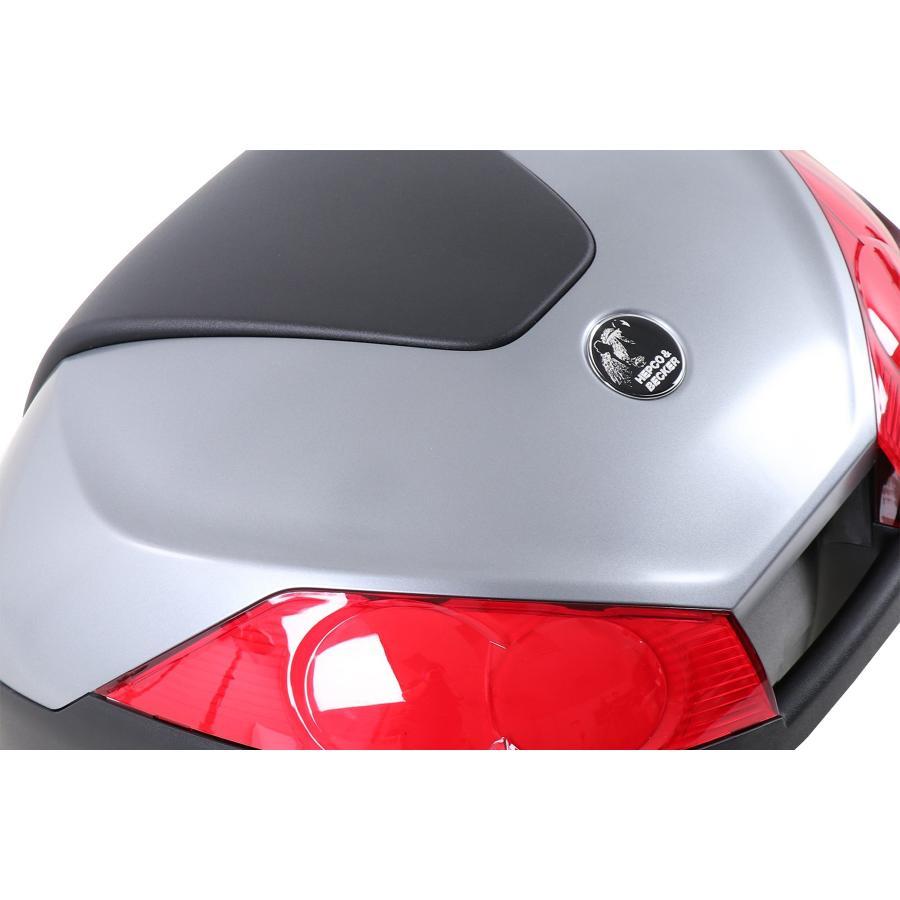 ヘプコ&ベッカー トップケース ジャーニー 52 ブラック/アークティック 610207 00 04 | ヘプコ＆ベッカー | 04