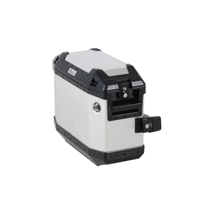 ヘプコ&ベッカー サイドケース エクスプローラー 30 左 シルバー 610208 00 00 | ヘプコ＆ベッカー