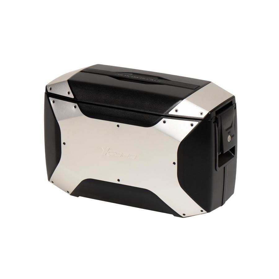 ヘプコ&ベッカー サイドケース Xコア C-Bowサイドキャリア用 片側のみ ブラック/シルバー 610296 00 00 | ヘプコ＆ベッカー