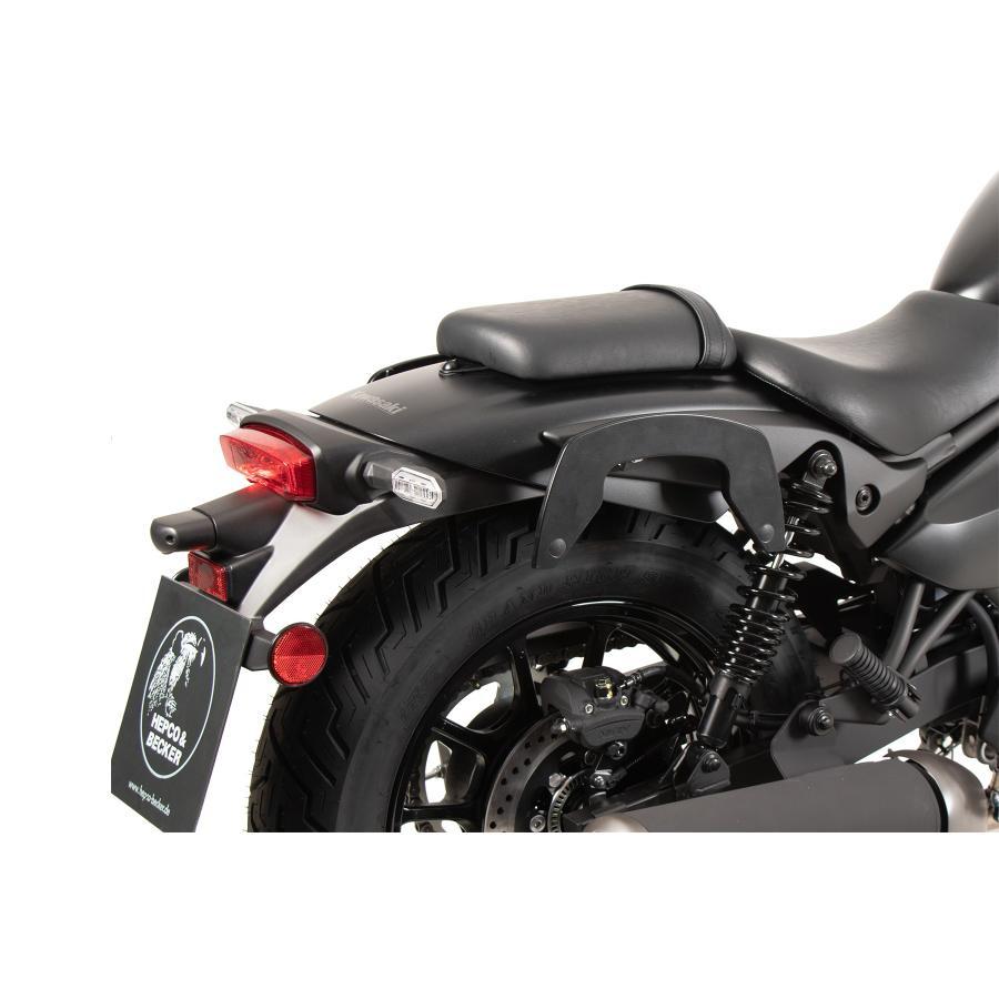 ヘプコ&ベッカー C-Bowサイドキャリア ブラック Eliminator500/400/SE 6302552 00 01 | ヘプコ＆ベッカー | 01