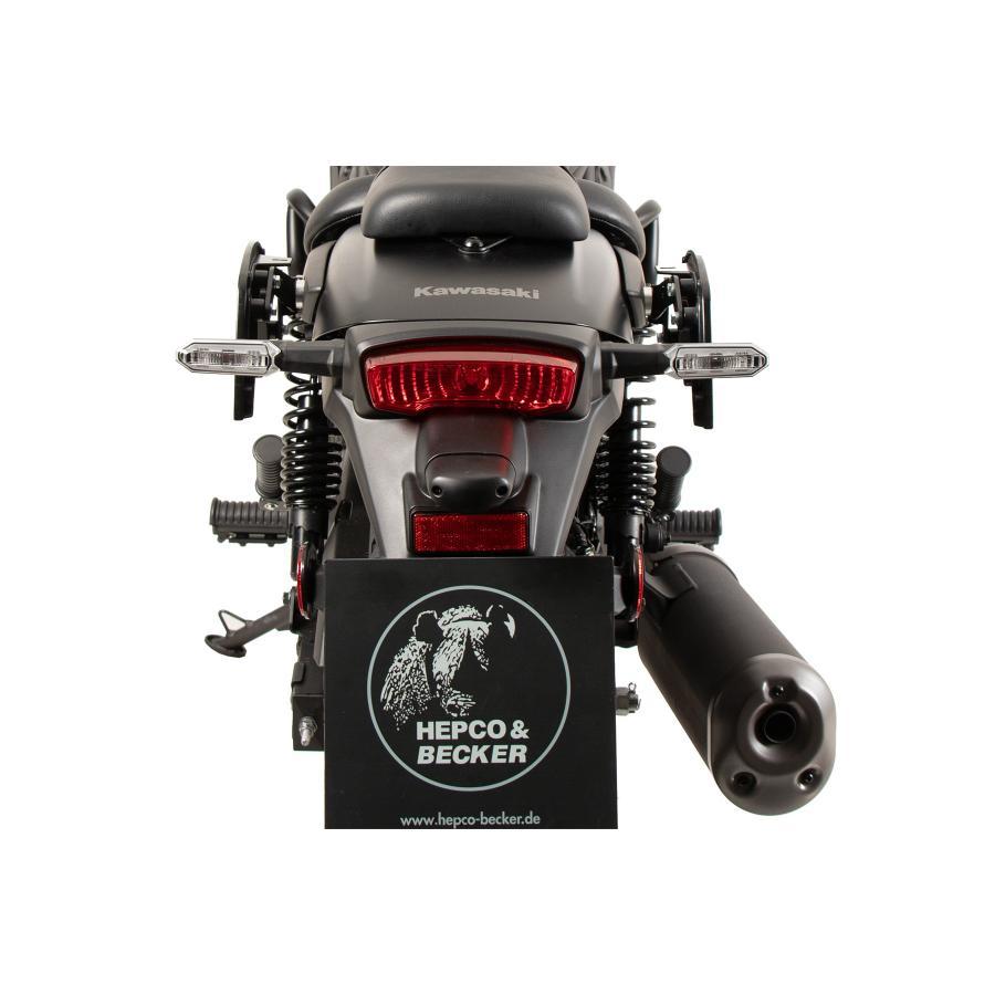 ヘプコ&ベッカー C-Bowサイドキャリア ブラック Eliminator500/400/SE 6302552 00 01 | ヘプコ＆ベッカー | 02