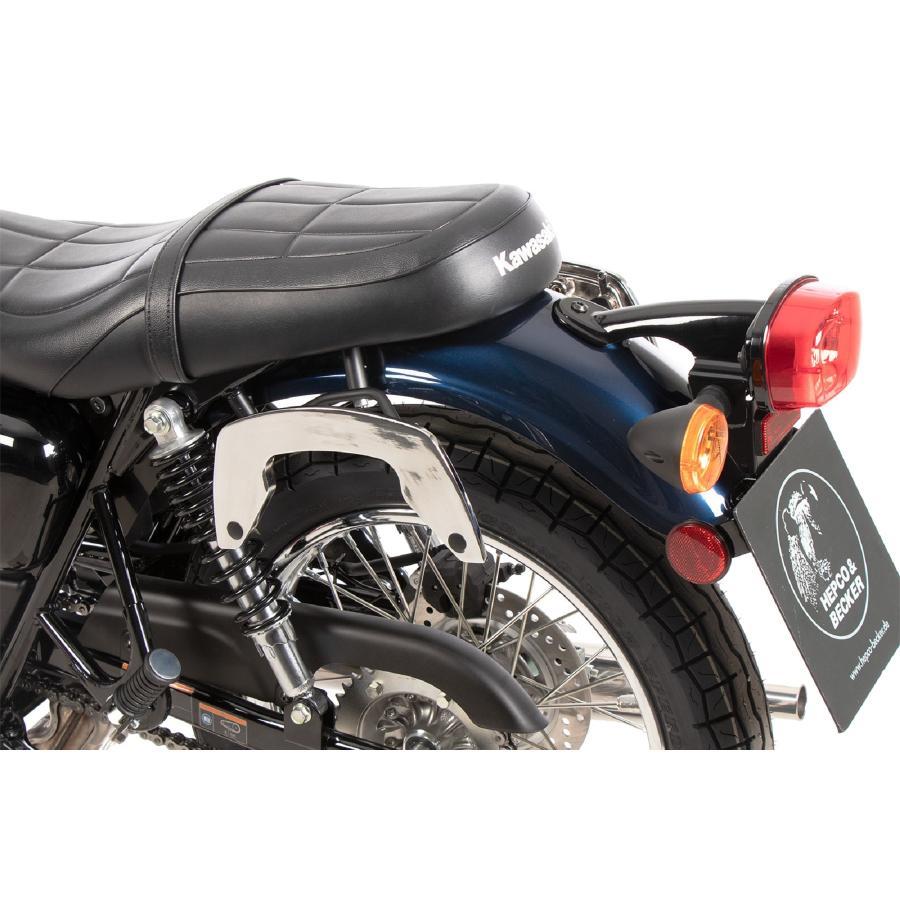 ヘプコ&ベッカー C-Bowサイドキャリア クローム W230/MEGURO S1 25 6302555 00 02 | ヘプコ＆ベッカー | 01