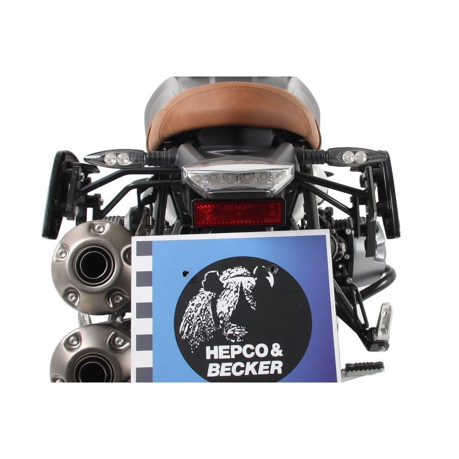 ヘプコ&ベッカー C-Bowサイドキャリア ブラック R NineT スクランブラー Scrambler 6306502 00 01 | ヘプコ＆ベッカー | 02