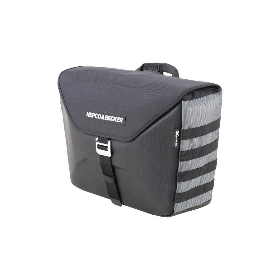 ヘプコ&ベッカー サイドバッグ Xトラベル C-Bowサイドキャリア用 片側のみ ブラック 640633 00 01 | ヘプコ＆ベッカー