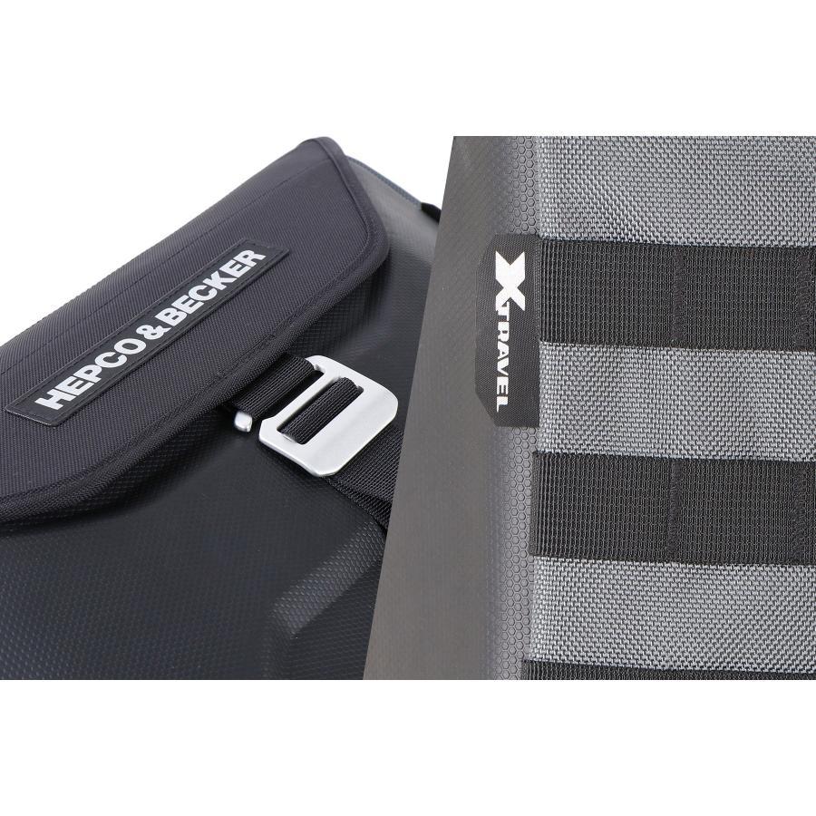 ヘプコ&ベッカー サイドバッグ Xトラベル C-Bowサイドキャリア用 片側のみ ブラック 640633 00 01 | ヘプコ＆ベッカー | 04