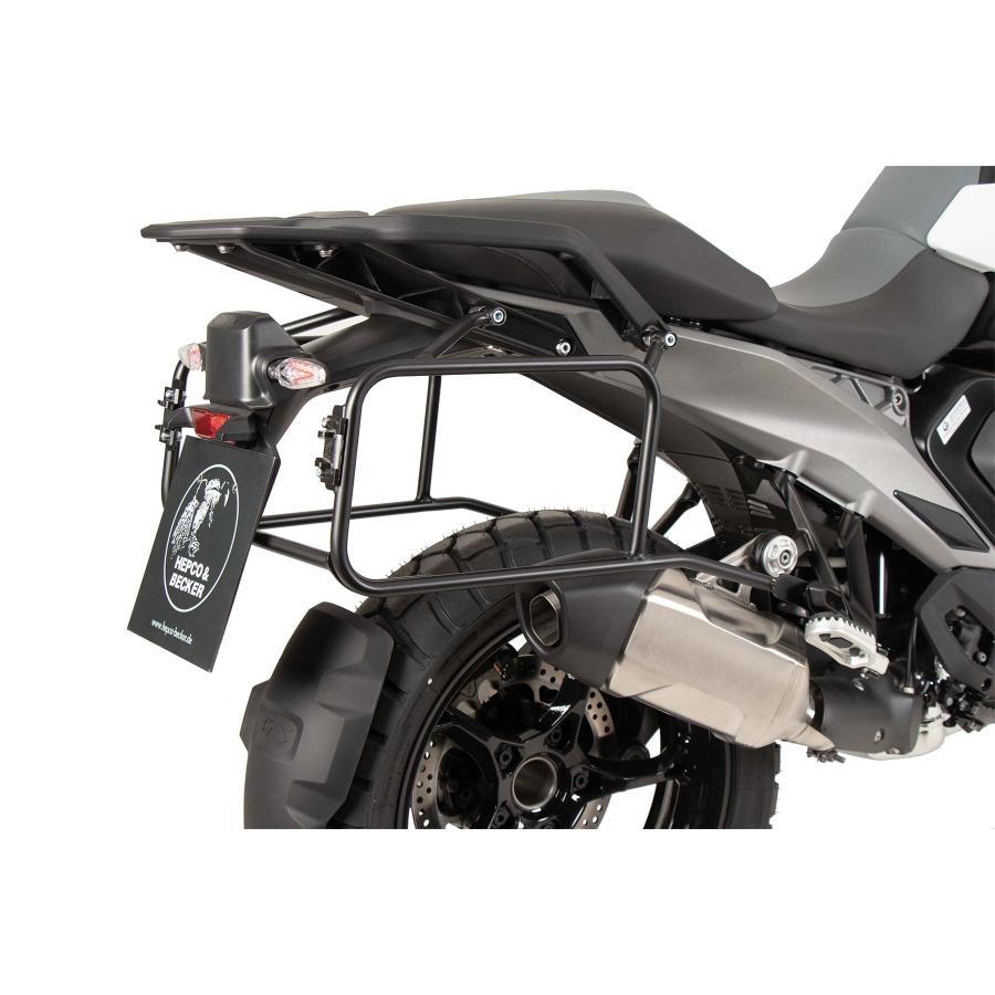 [特価品]ヘプコアンドベッカー サイドキャリア ブラック R1300GS 23-25 6536532 00 01 | ヘプコ＆ベッカー | 01