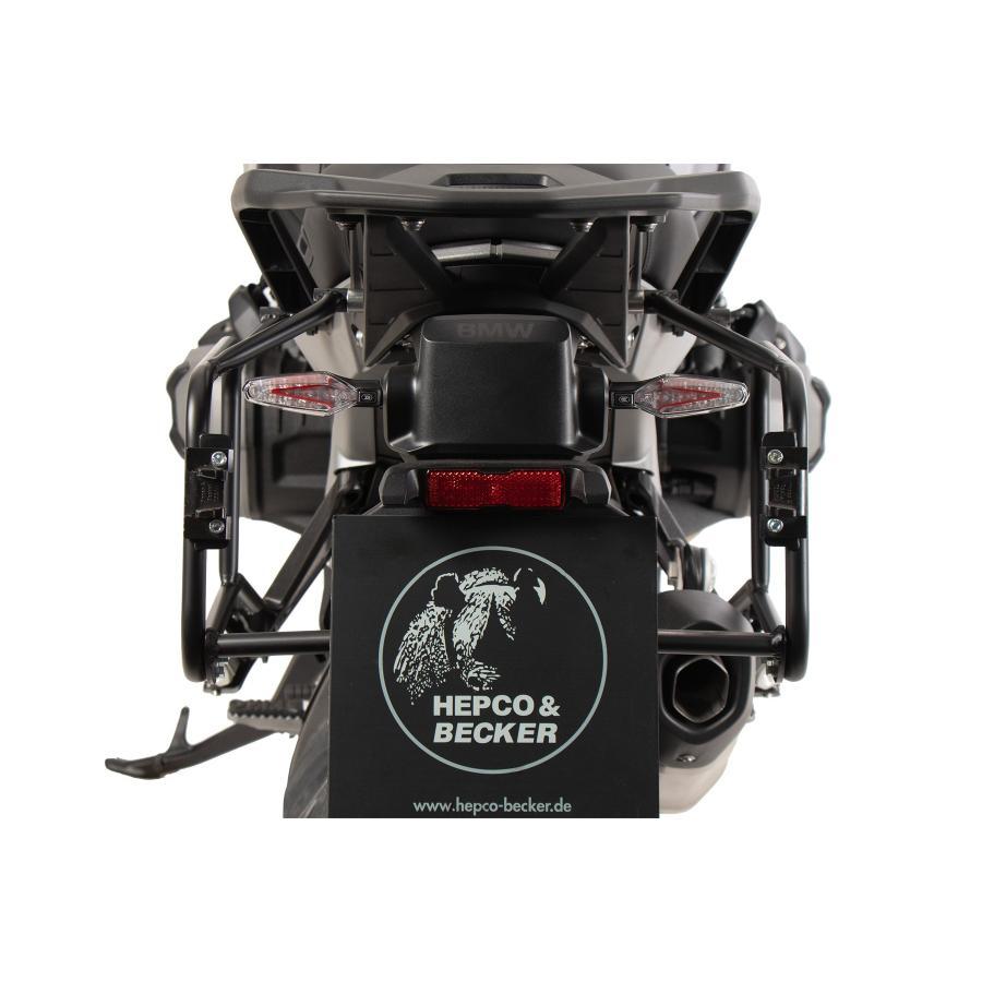 [特価品]ヘプコアンドベッカー サイドキャリア ブラック R1300GS 23-25 6536532 00 01 | ヘプコ＆ベッカー | 02