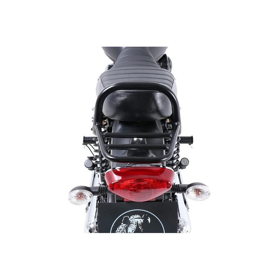 ヘプコ&ベッカー リアキャリア ブラック(トップケース不可) W800/Street/Cafe 6582541 01 01 | ヘプコ＆ベッカー | 01