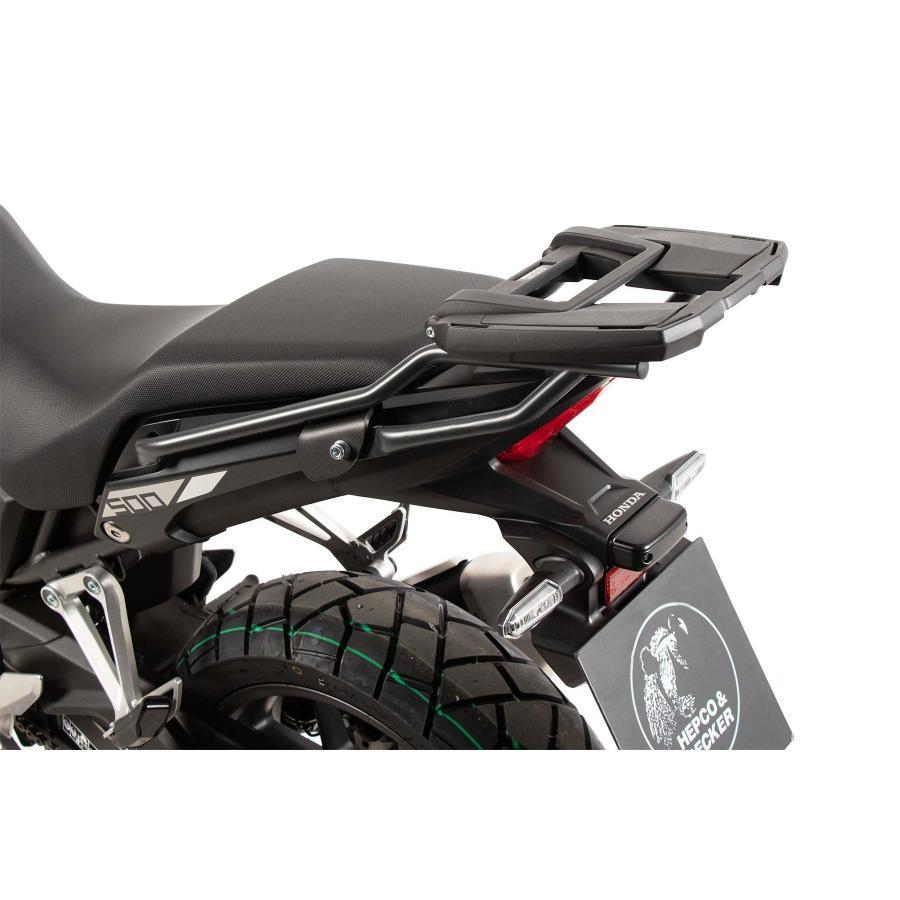 ヘプコ&ベッカー トップケースキャリア イージーラック アンスラサイト 400/500X 13-23/NX400/500 24-25 6619546 01 05 | ヘプコ＆ベッカー