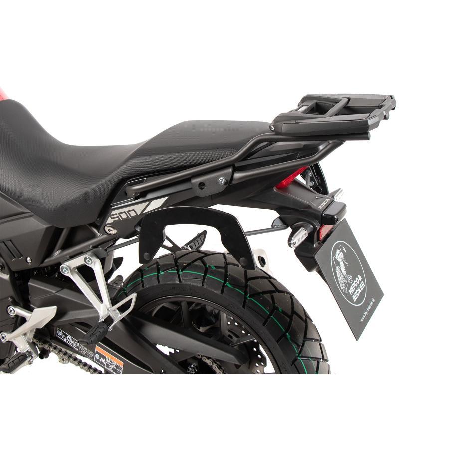 ヘプコ&ベッカー トップケースキャリア イージーラック アンスラサイト 400/500X 13-23/NX400/500 24-25 6619546 01 05 | ヘプコ＆ベッカー | 02