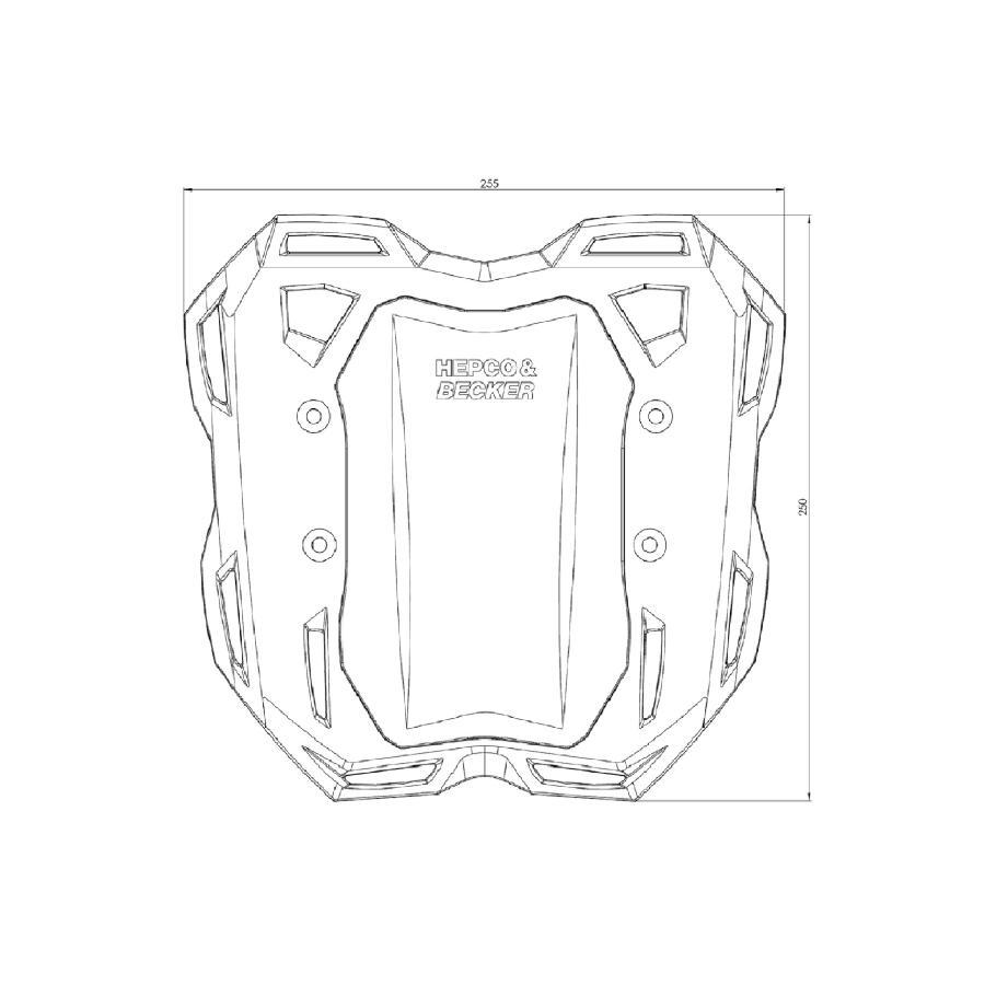 ヘプコ&ベッカー スマートラック ブラック MT-07/Y-AMT 6804581 01 01 | ヘプコ＆ベッカー | 02