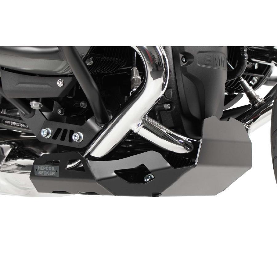 ヘプコ&ベッカー エンジンアンダーガード ブラック R12/S/R12 nineT 24-25 8106536 00 01 | ヘプコ＆ベッカー