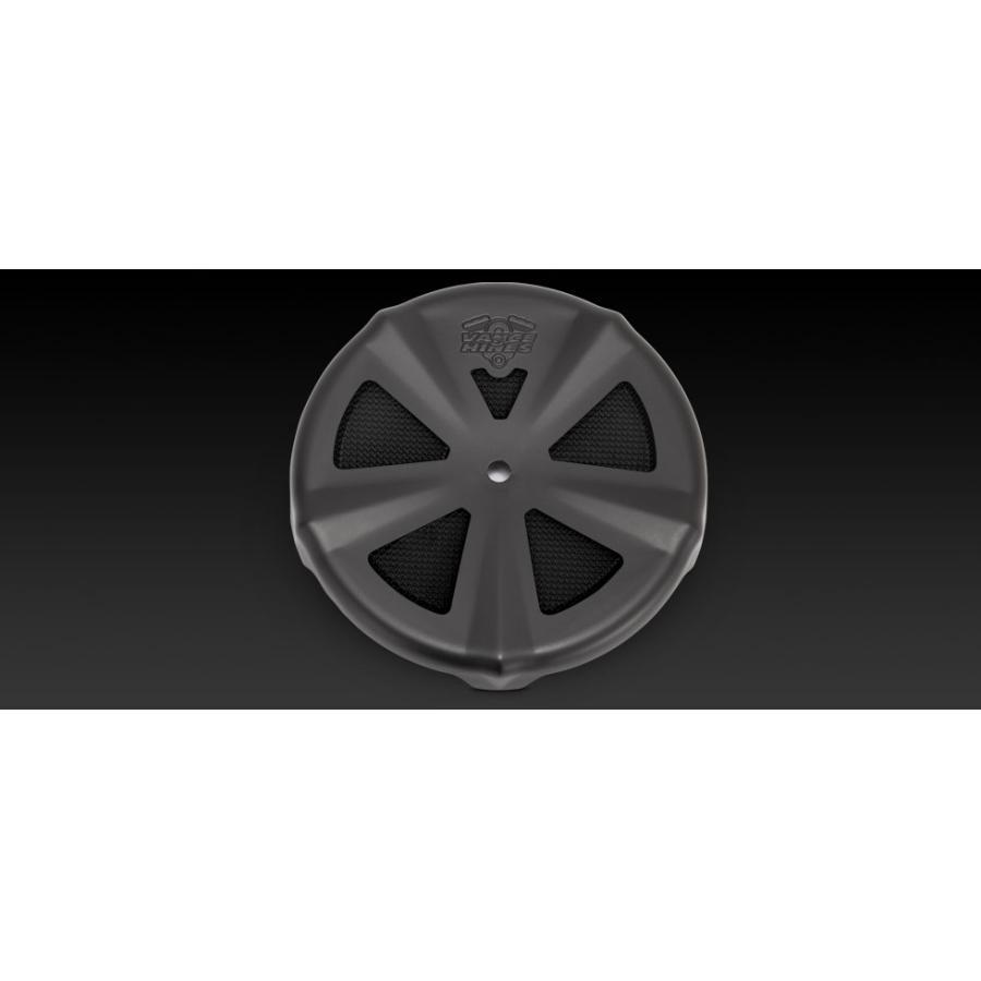 VANCE & HINES（バンス＆ハインズ） ScullCap Crown スカルキャップ クラウン ブラック VO2 Naked用カバー 1010-1052 | VANCE＆HINES | 01