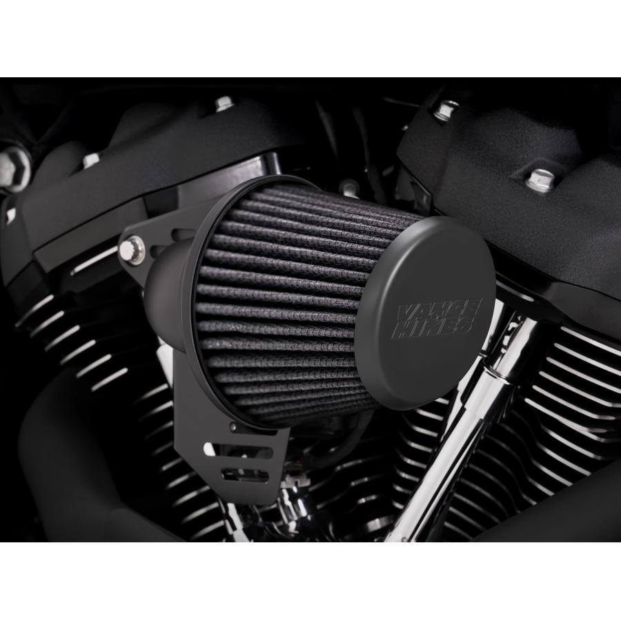 VANCE & HINES（バンス＆ハインズ） VO2 エアインテイク Falcon ファルコン マットブラック M8 1010-2942 | VANCE＆HINES | 01