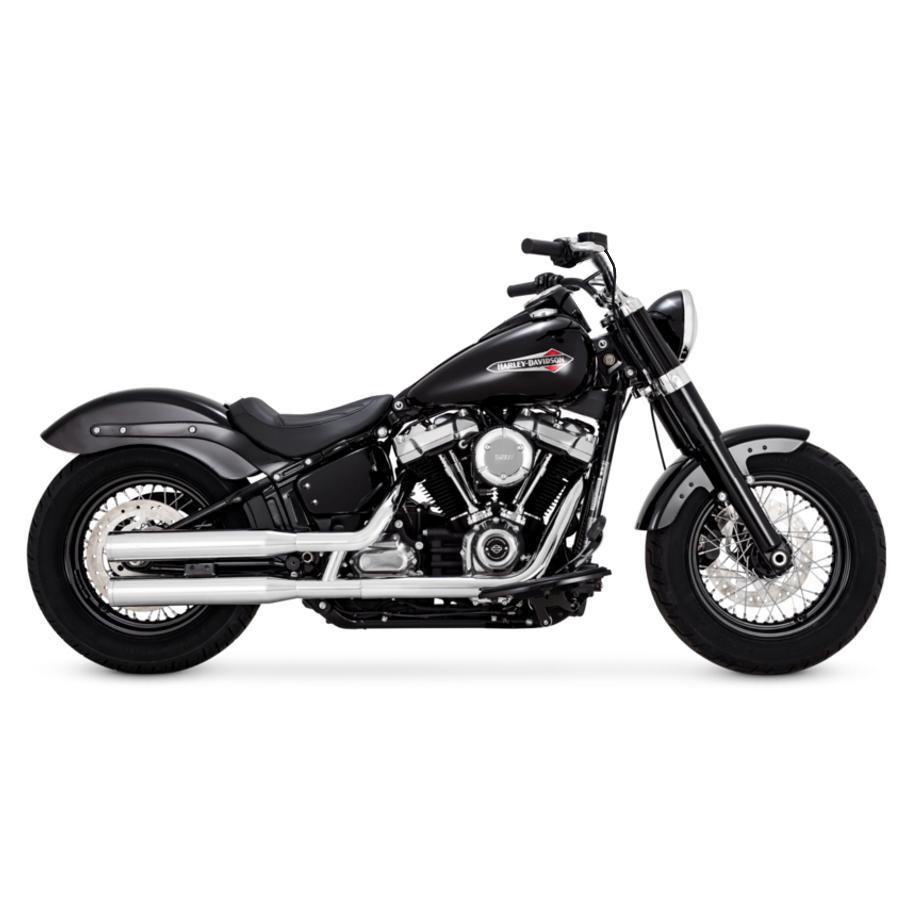 VANCE & HINES（バンス＆ハインズ） Eliminator300 PCX エリミネーター スリップオンマフラー クローム マフラー SOFTAIL 16312 | VANCE＆HINES | 01