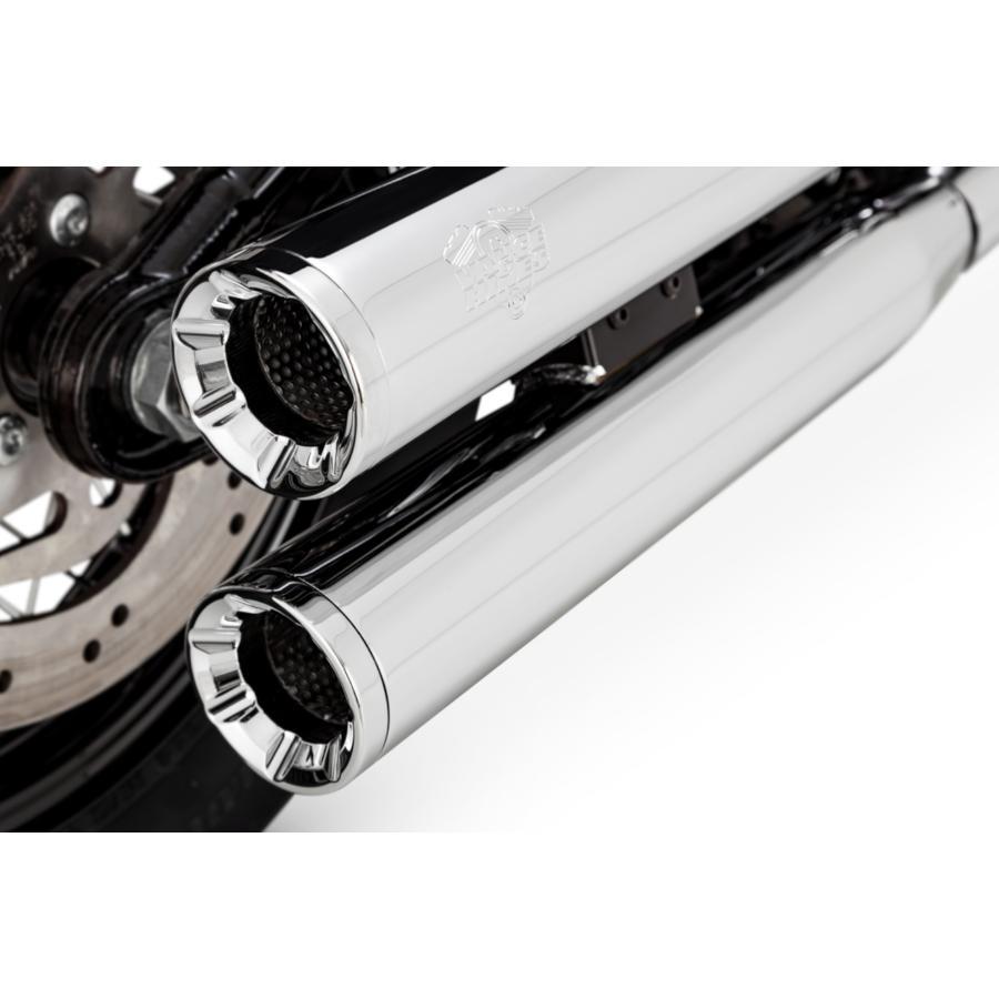 VANCE & HINES（バンス＆ハインズ） Eliminator300 PCX エリミネーター スリップオンマフラー クローム マフラー SOFTAIL 16312 | VANCE＆HINES | 02