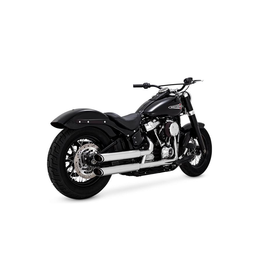 バンス＆ハインズ TwinSlash 3in Slip-on PCX ツインスラッシュ 3インチスリップオン クローム マフラー SOFTAIL(FXBB/FXLR(S/ST)/FLSL/FLFB(S)/FXBR(S)) | 