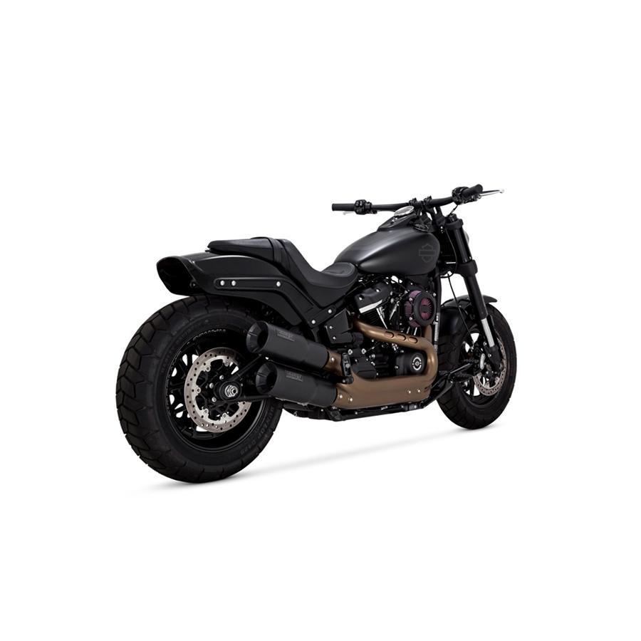 VANCE & HINES（バンス＆ハインズ） Hi-Output ハイアウトプット スリップオンマフラー ブラック マフラー FATBOB(FXFB（S)) 1801-1250 | VANCE＆HINES