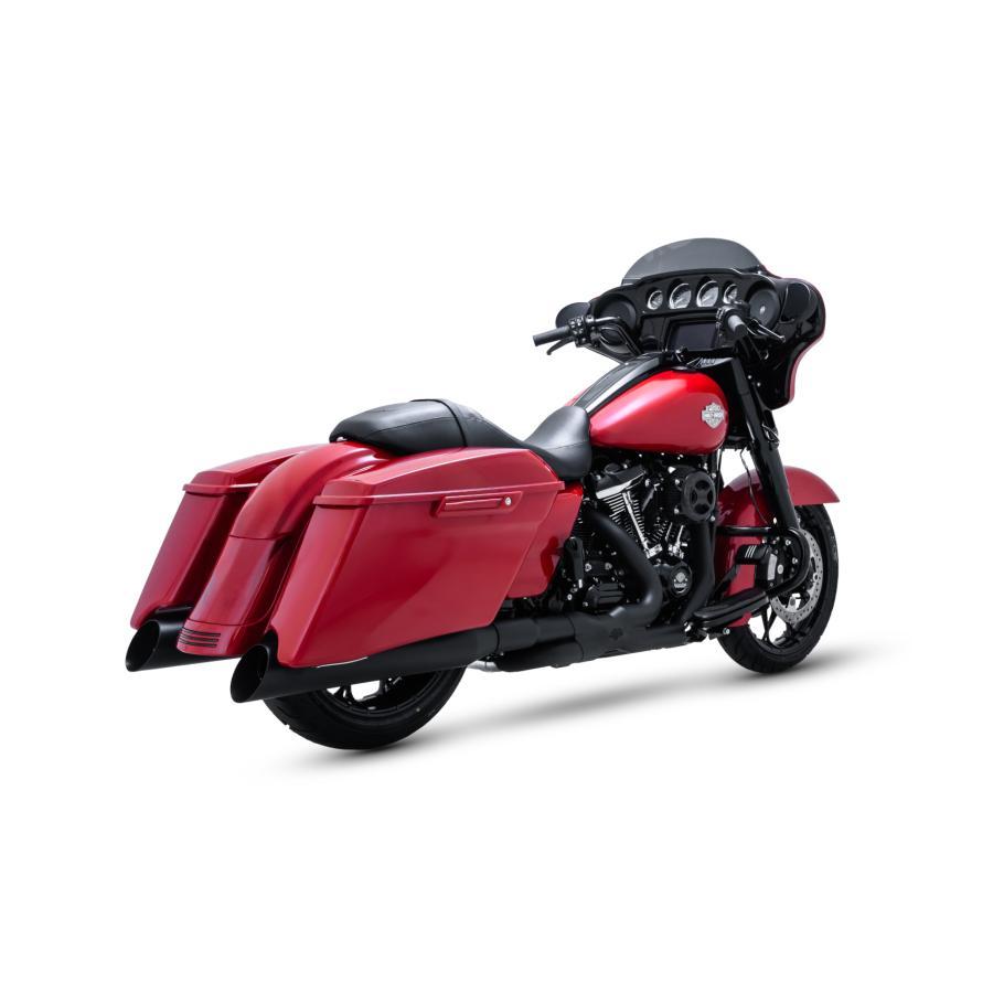 VANCE & HINES（バンス＆ハインズ） PowerDuals PCX パワーデュアルズ ヘッドパイプ ブラック マフラー TOURING(M8) 1802-0407 | VANCE＆HINES