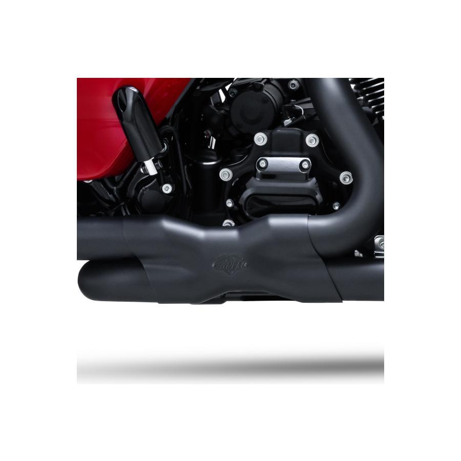 VANCE & HINES（バンス＆ハインズ） PowerDuals PCX パワーデュアルズ ヘッドパイプ ブラック マフラー TOURING(M8) 1802-0407 | VANCE＆HINES | 02