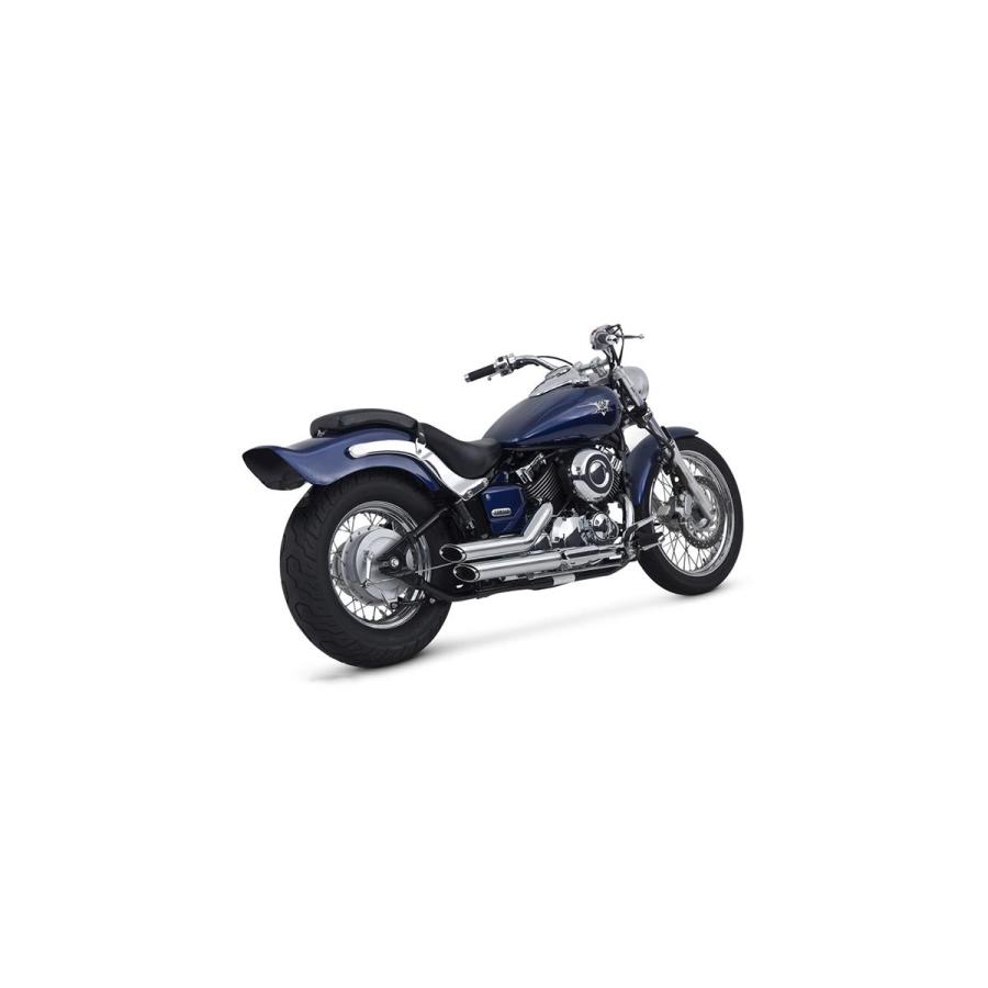 VANCE & HINES（バンス＆ハインズ） ShortShots Staggered ショートショットスタッガード クローム マフラー V STAR 650 (49-STATE) 04-05 1810-0559 | VANCE＆HINES