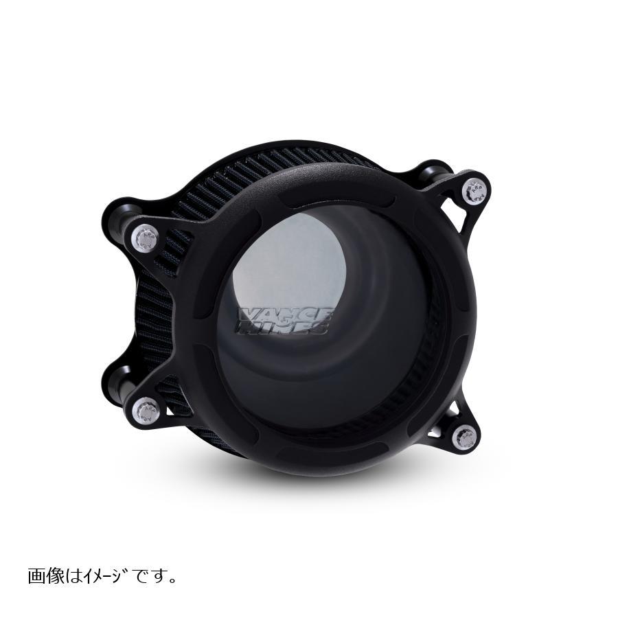 VANCE & HINES（バンス＆ハインズ） VO2 エアインテイク Insight インサイト リンクルブラック TWIN CAM(ケーブル2本引き）99-17(FXDLS除く） 41073 | VANCE＆HINES
