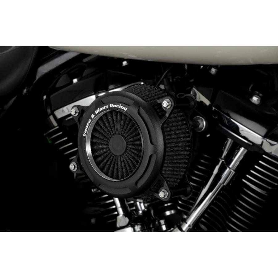 VANCE＆HINES(バンスアンドハインズ) VO2 エアインテイク ONYX ブラック トライクファミリー 41118 | VANCE＆HINES | 01