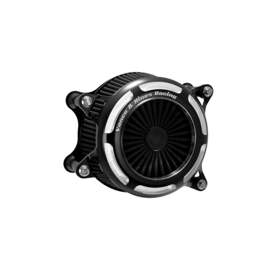VANCE＆HINES(バンスアンドハインズ) VO2 エアインテイク ONYX ブラックコントラスト トライクファミリー 41119 | VANCE＆HINES