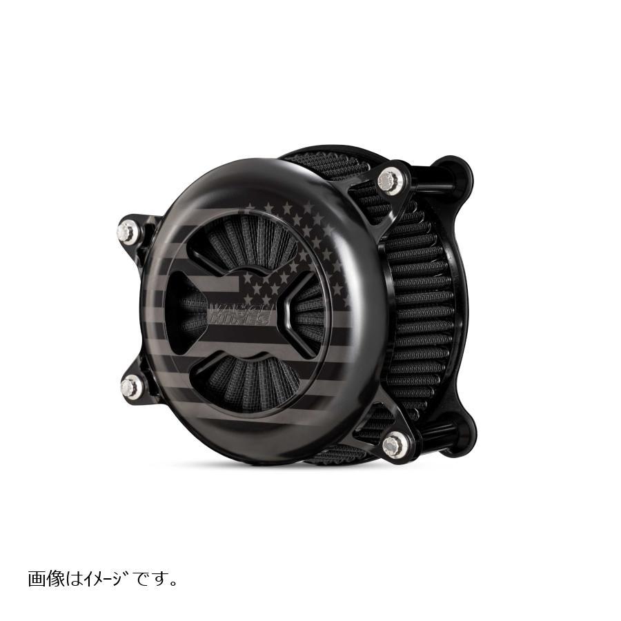 VANCE & HINES（バンス＆ハインズ） VO2 エアインテイク America アメリカ ブラック TWIN CAM(ケーブル2本引き）99-17(FXDLS除く） 42341FG | VANCE＆HINES