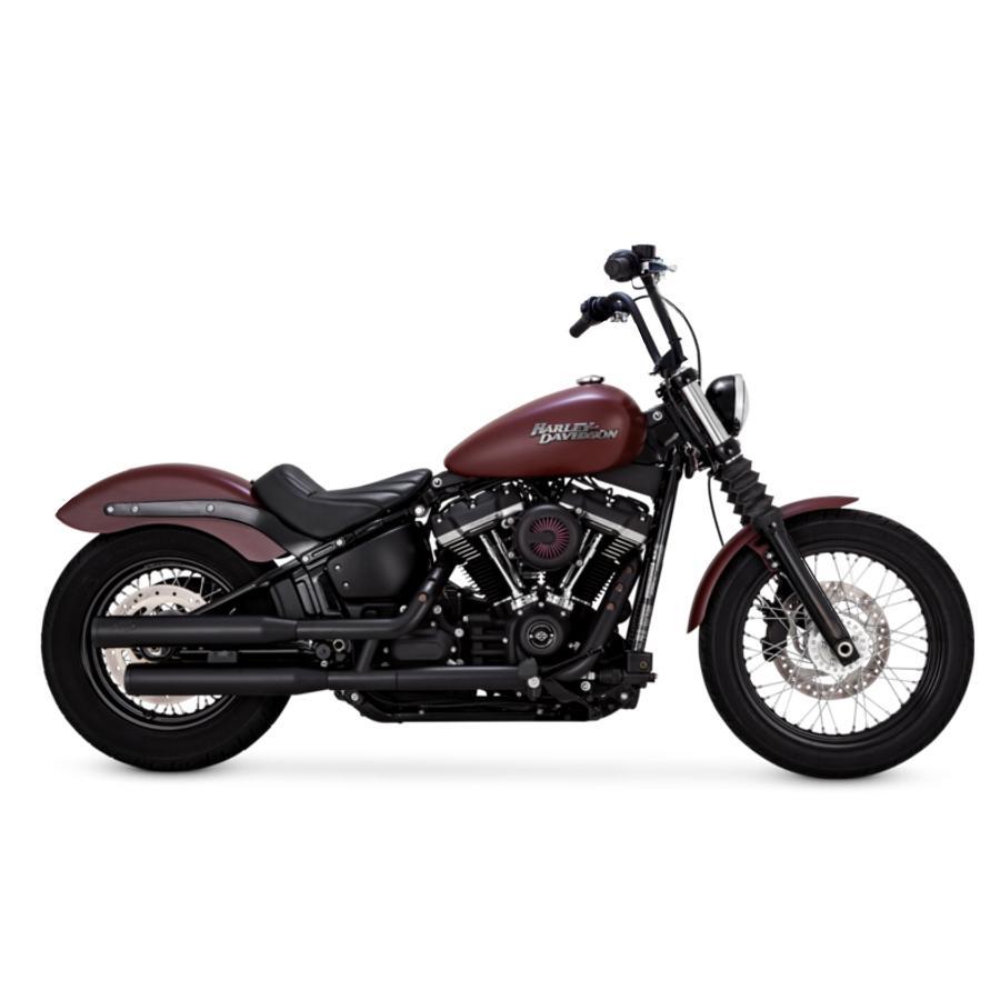 VANCE & HINES（バンス＆ハインズ） Eliminator300 PCX エリミネーター ブラック マフラー SOFTAIL 46312 | VANCE＆HINES | 01