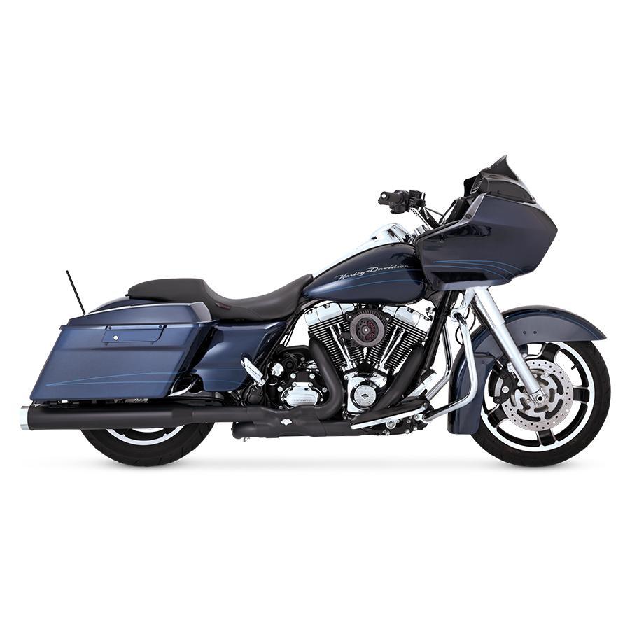 VANCE & HINES（バンス＆ハインズ) フルエキゾーストマフラー PowerDuals PCX パワーデュアルズ ヘッドパイプ ブラック マフラー TOURING/TRIKE 46332 |  | 01