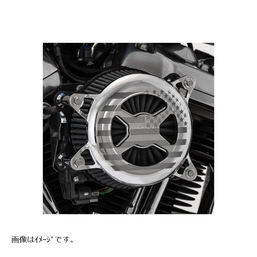 VANCE & HINES（バンス＆ハインズ） VO2 エアインテイク America アメリカ クローム TWIN CAM(ケーブル2本引き）99-17(FXDLS除く） 72341FG | VANCE＆HINES | 01