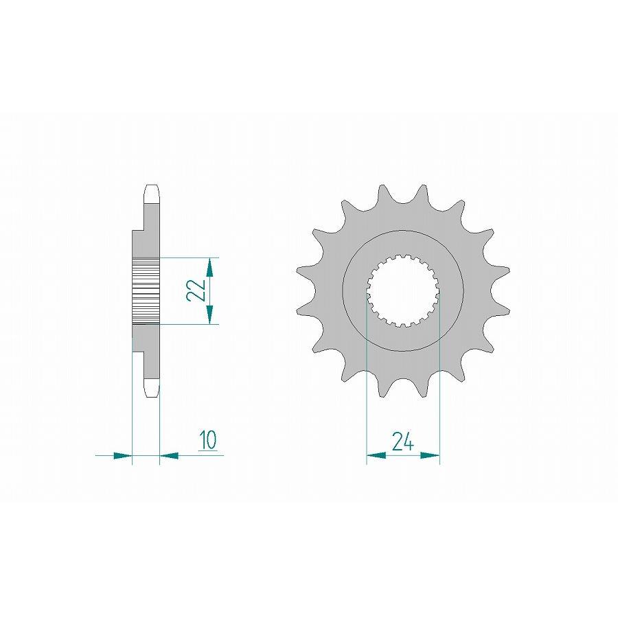 AFAM (アファム) フロントスプロケット 520-16 F650 61301-16 |  | 01